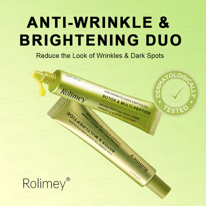 💧🍃🌟Rolimey® Multi-Peptid Retinol Shot Anti-Aging Faltenlifting-Creme