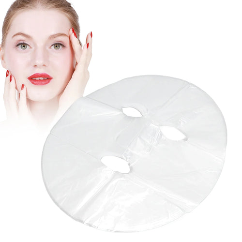 100pcs Gesichtsmaske DIY Konservierungsfilm Einweg verhindern Verdunstung Feuchtigkeit Retention Gesichtsmaske eingewickelt Papier